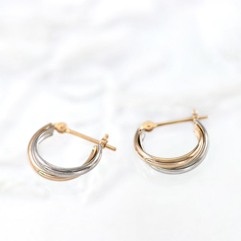 K18PG/K14WG フープピアス_10