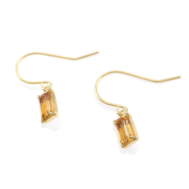K18YG シトリン フックピアス 11月誕生石_03