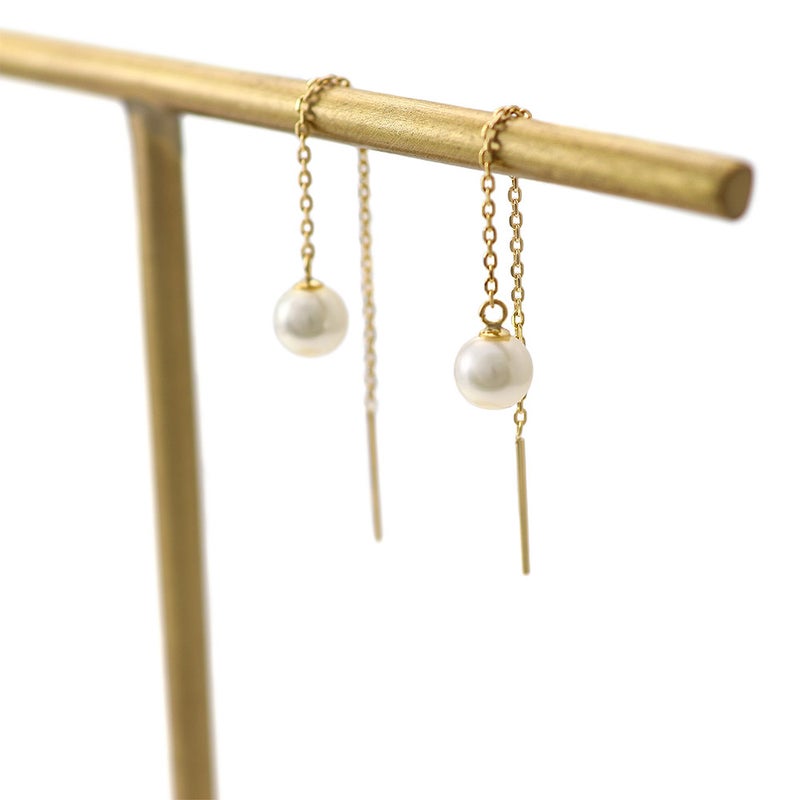 K18YG 淡水真珠 アメリカンピアス_10