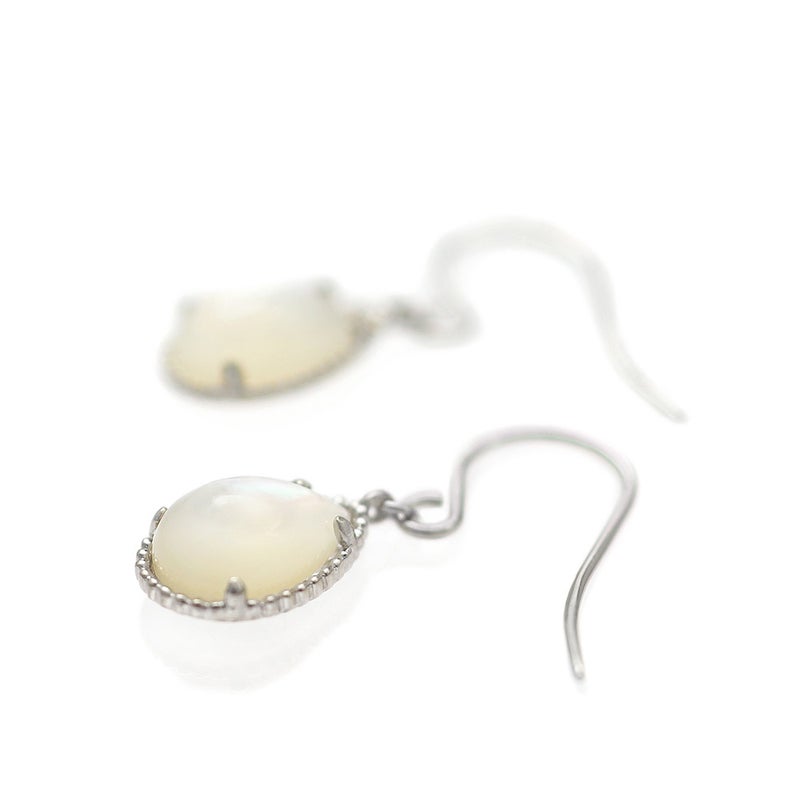 K18WG シェル フックピアス_12