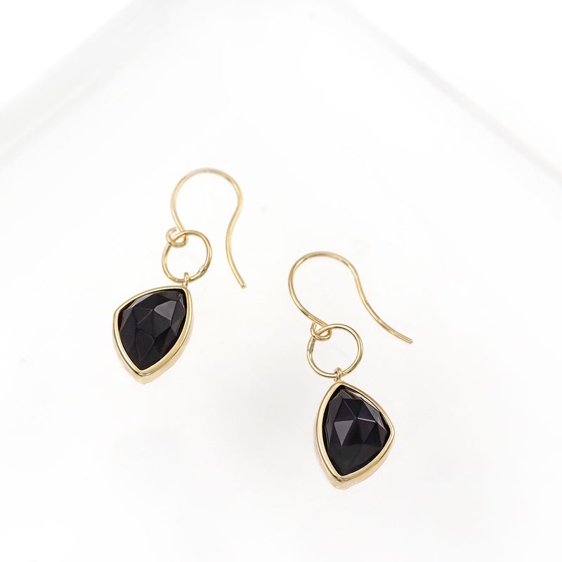 K18YG オニキス フックピアス_02