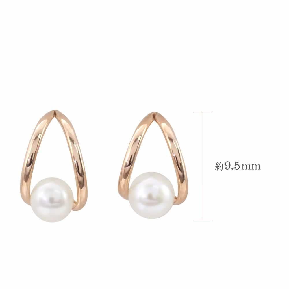 K18PG 淡水真珠 ピアス_04