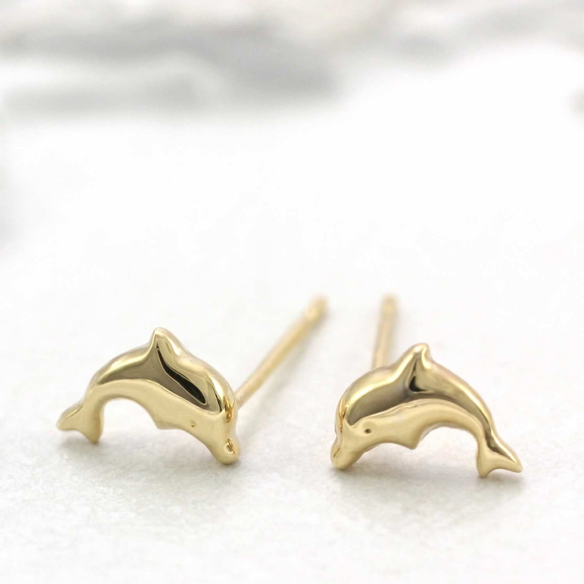 K18YG イルカのピアス_02