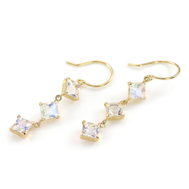 K18YG ブルームーンストーン フックピアス_02