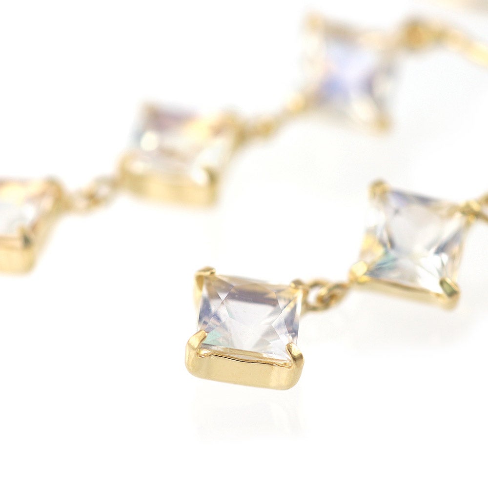 K18YG ブルームーンストーン フックピアス_11