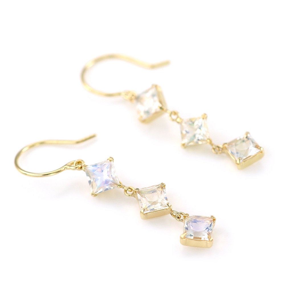 K18YG ブルームーンストーン フックピアス_12