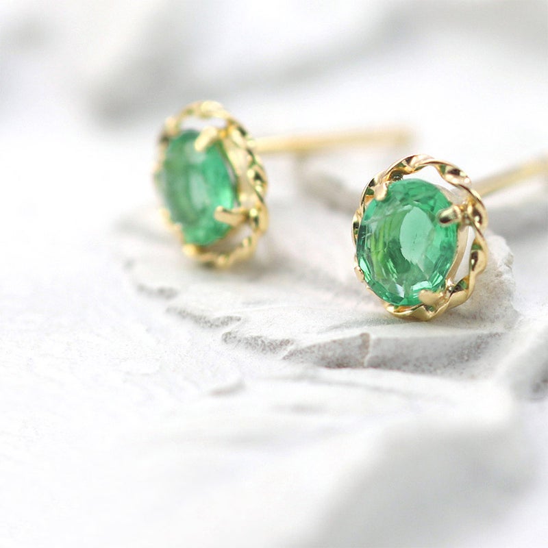 K18YG エメラルド ピアス_04