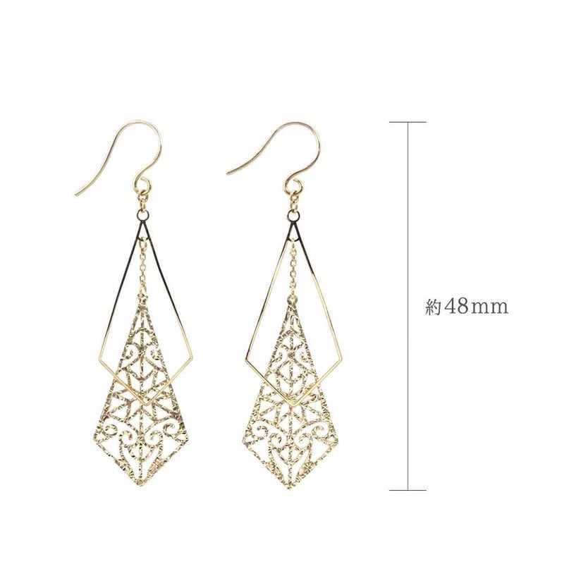 K18YG 透かしピアス_04