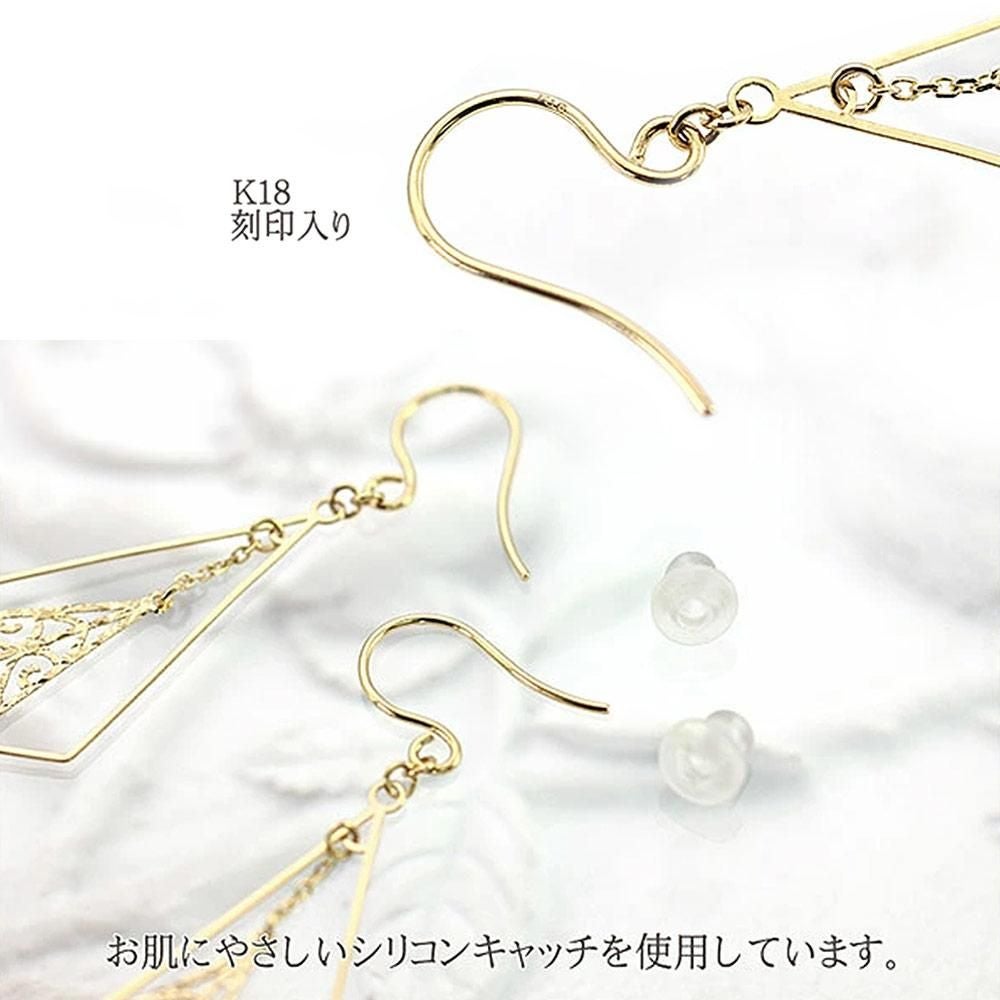 K18YG 透かしピアス_05