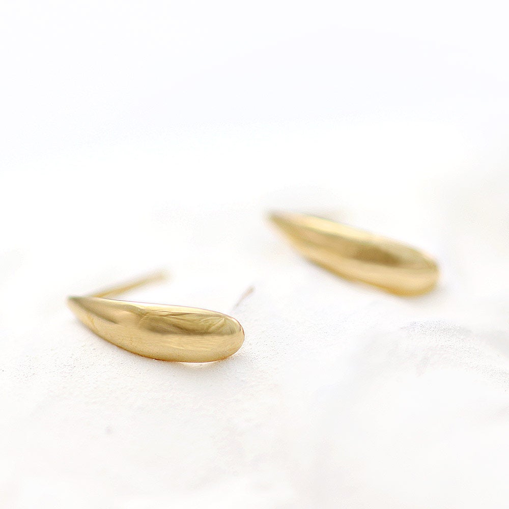 K18YG ティアドロップ ピアス_02