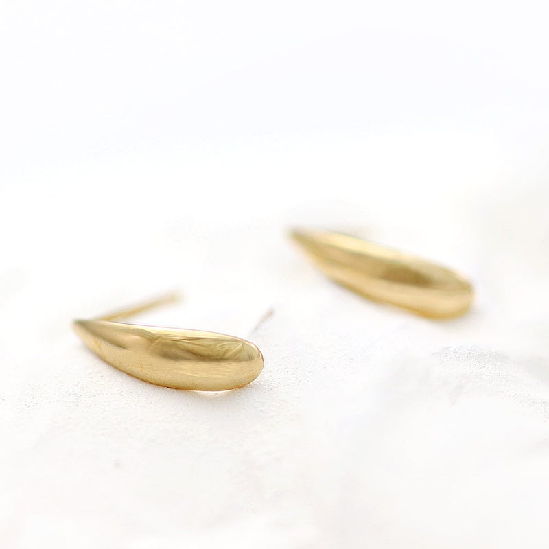 K18YG ティアドロップ ピアス_02