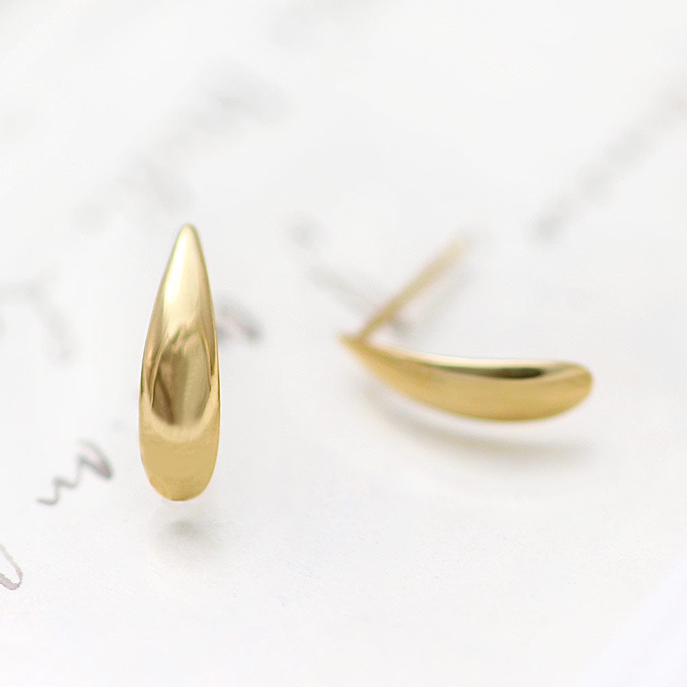 K18YG ティアドロップ ピアス_10