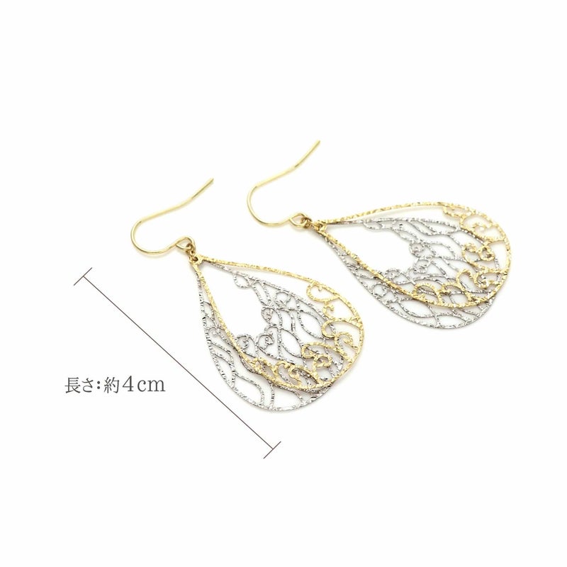 K18YG＆K18WG フックピアス_05