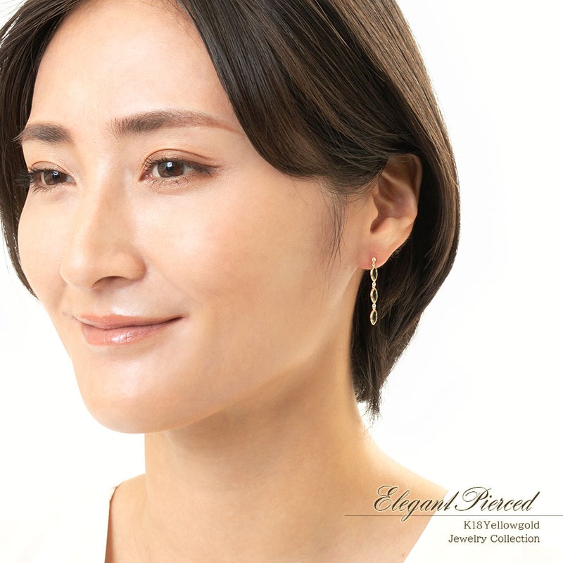 K18YG オニキス ピアス_14