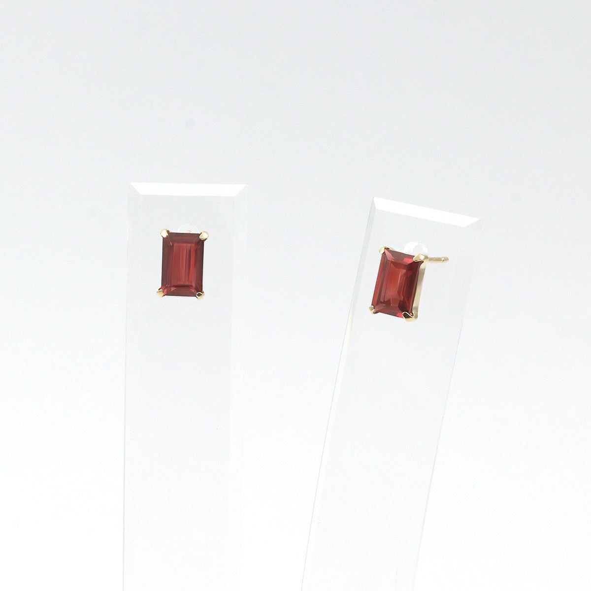 K18YG ガーネット ピアス_09