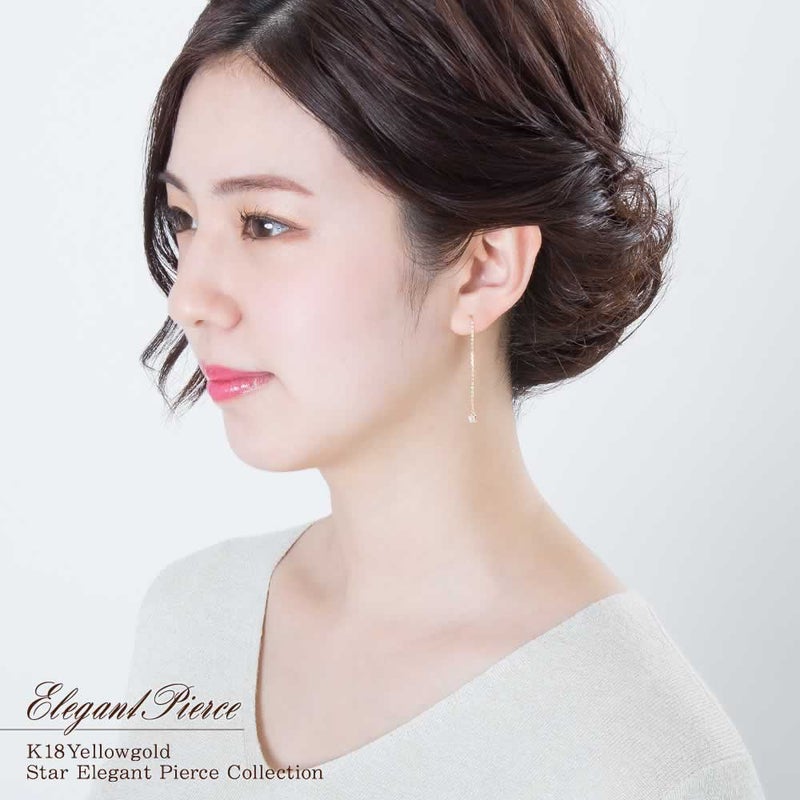 K18YG スター アメリカンピアス_04