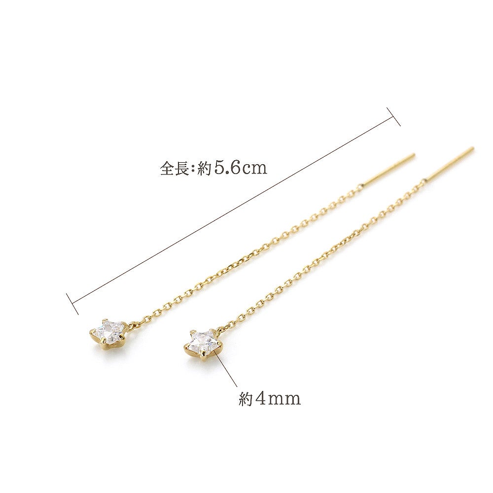 K18YG スター アメリカンピアス_05