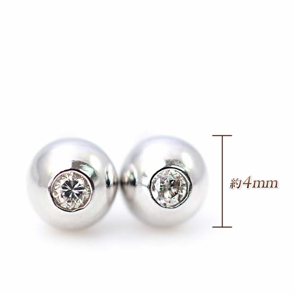 K18WG ダイヤモンド ピアス_04