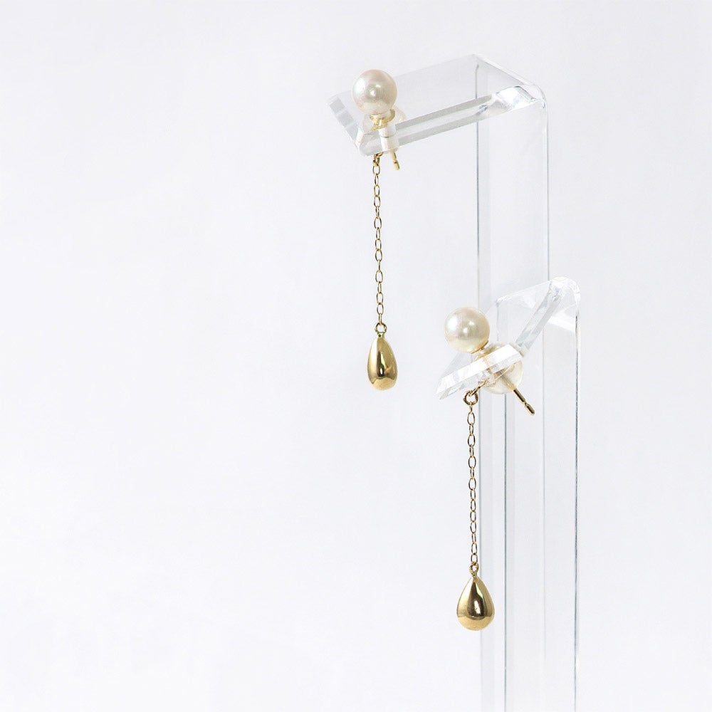 K18YG アコヤ真珠 バックキャッチピアス_04