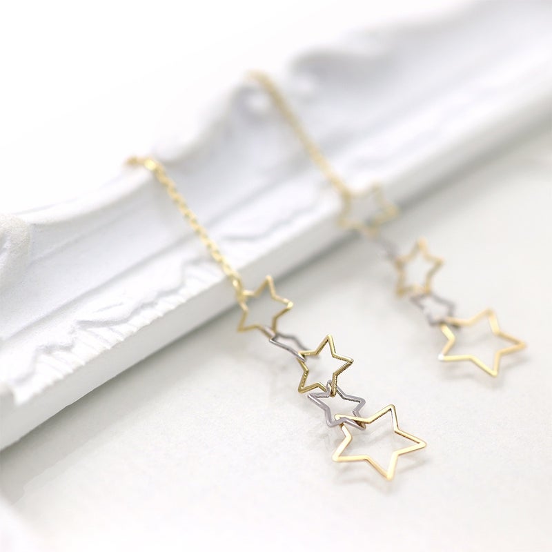 K18YG&K18WG スター アメリカンピアス_09