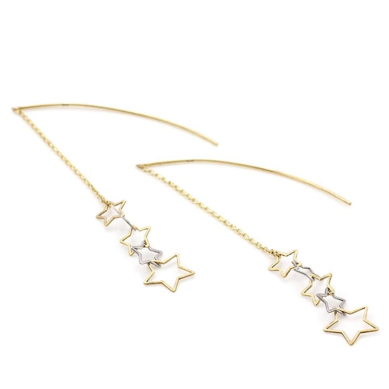 K18YG&K18WG スター アメリカンピアス_12