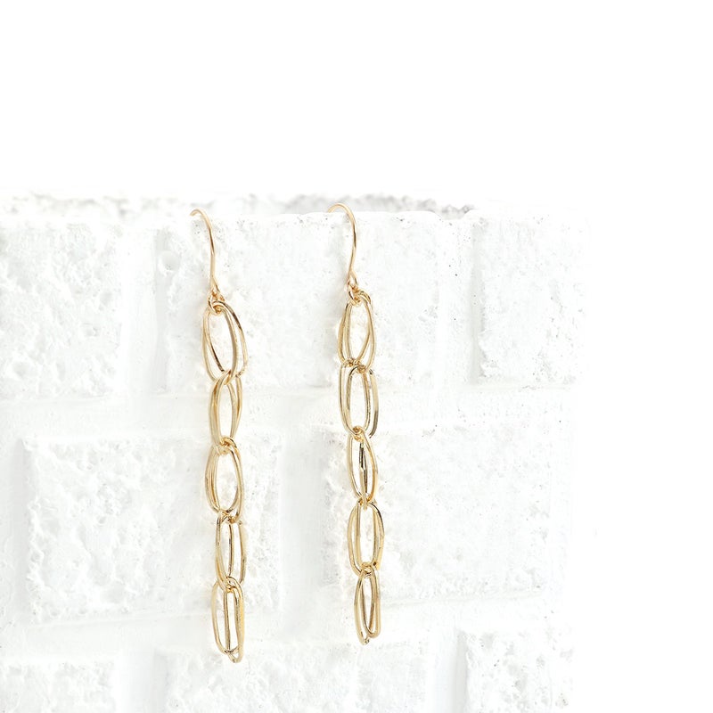 K18YG チェーンモチーフ フックピアス_03