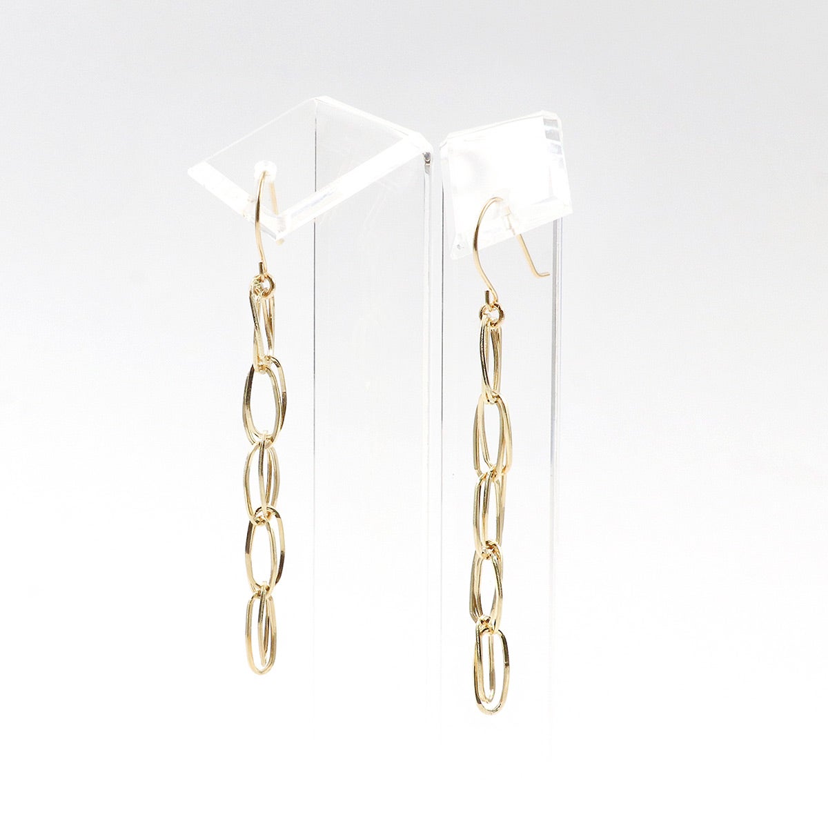 K18YG チェーンモチーフ フックピアス_09