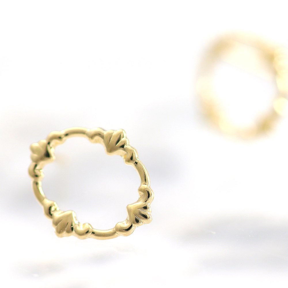 K18YG フレーム ピアス_04