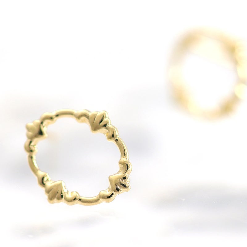 K18YG フレーム ピアス_04