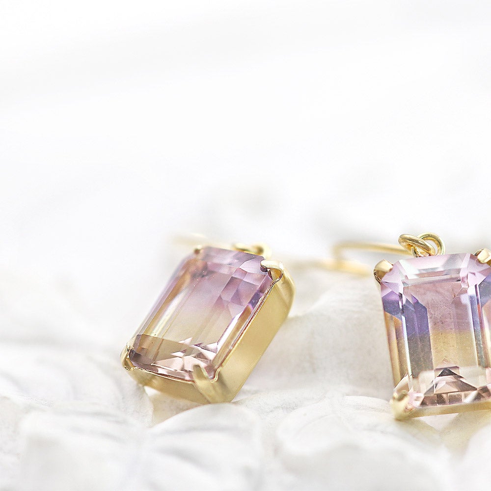 K18YG アメトリン フックピアス_04