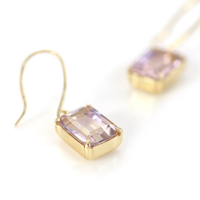 K18YG アメトリン フックピアス_12