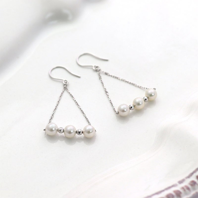 K18WG アコヤ真珠 フックピアス_02