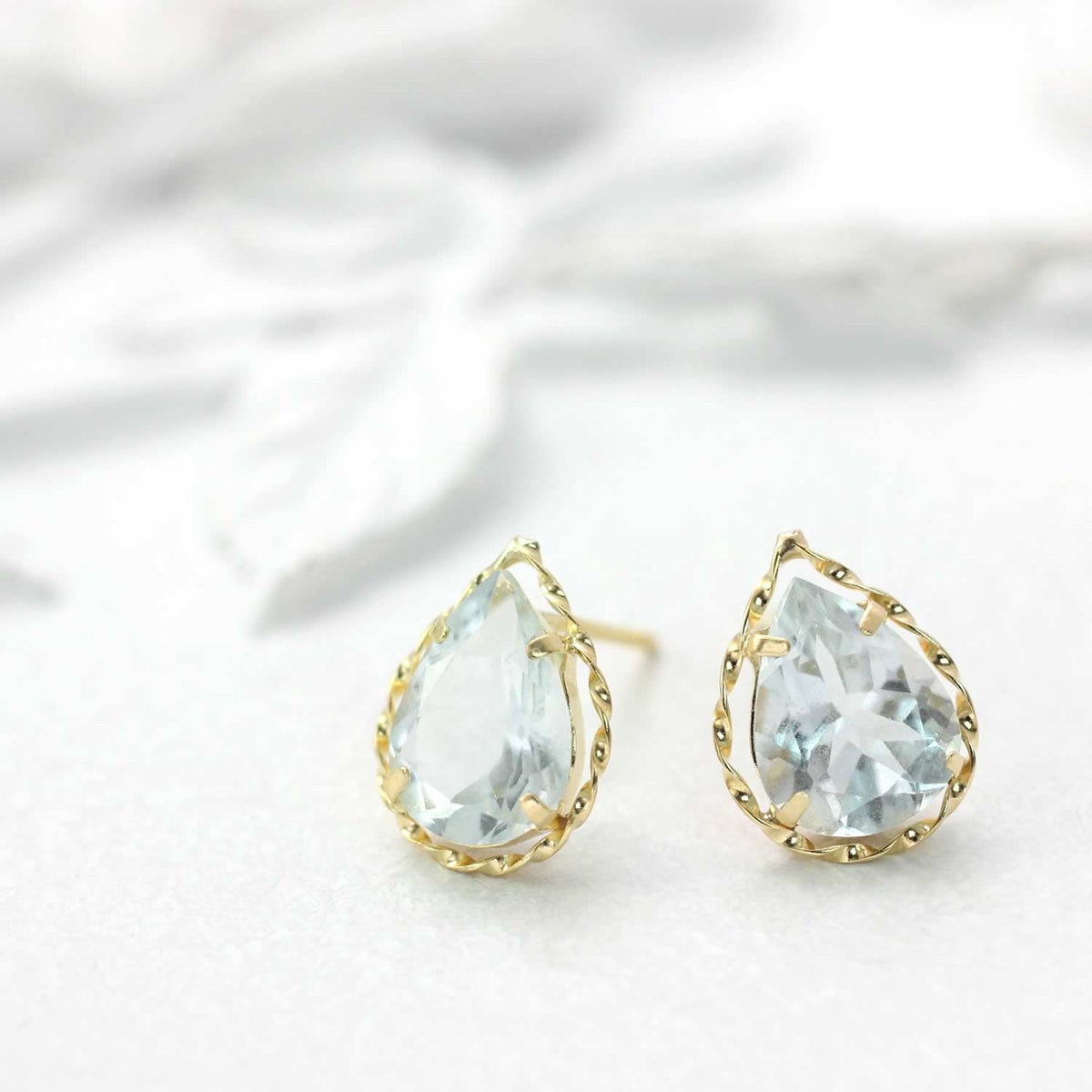 K18YG アクアマリン ピアス_02