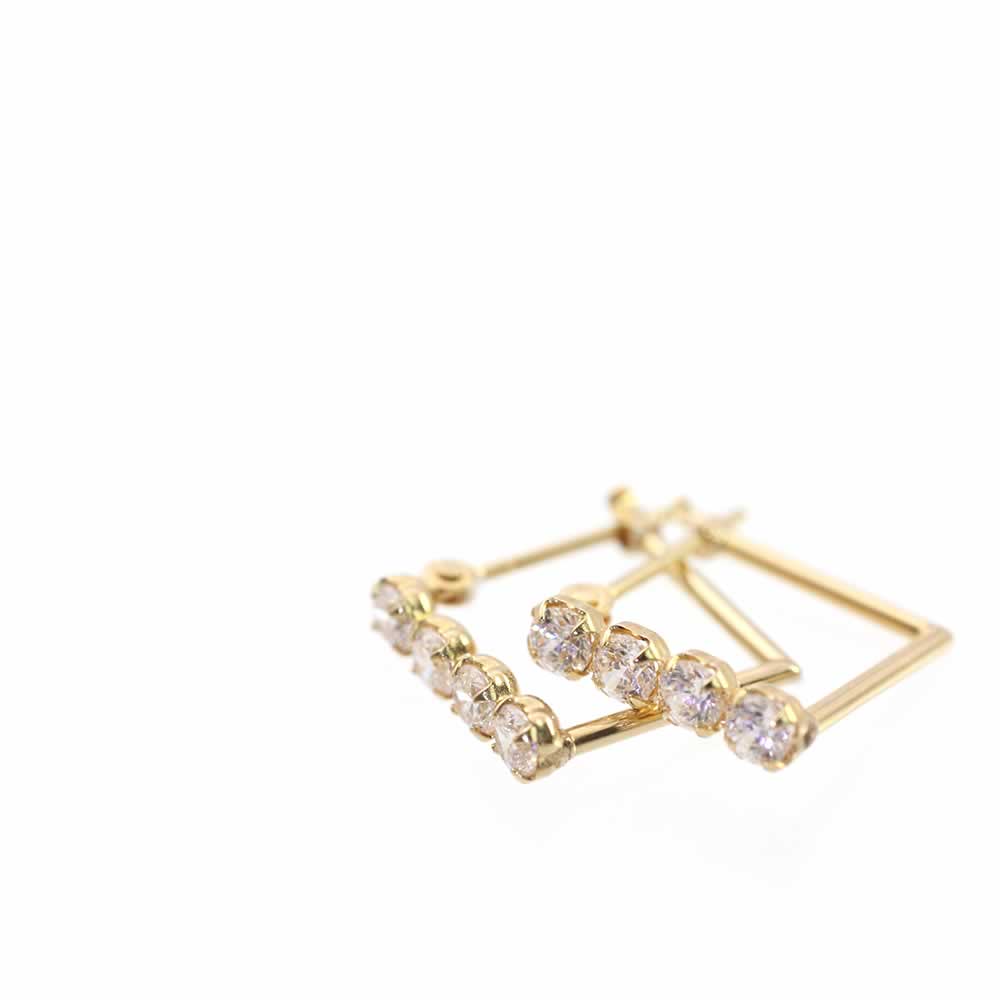 K18YG スーパーキュービックジルコニア ピアス_03