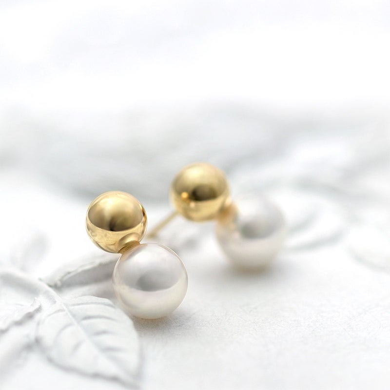 K18YG あこや真珠 ピアス_04