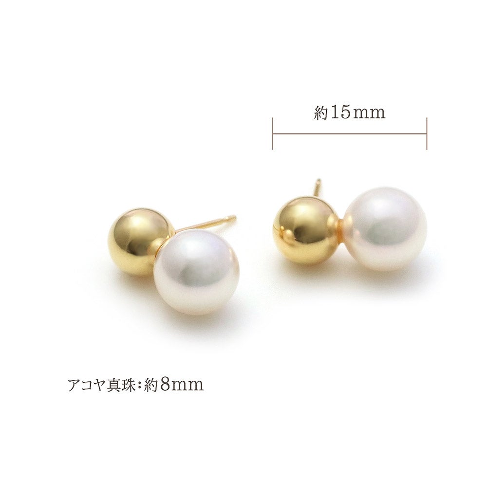 K18YG あこや真珠 ピアス_05