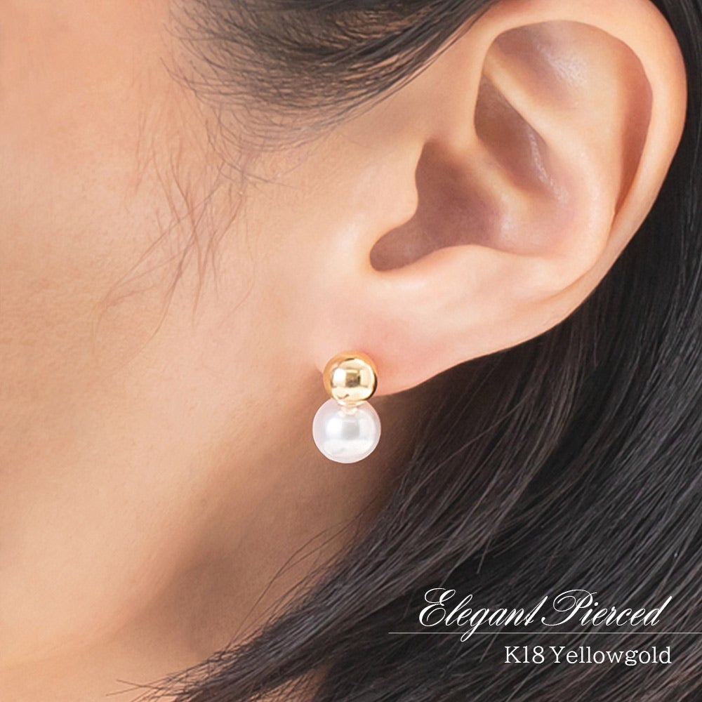 K18YG あこや真珠 ピアス_09