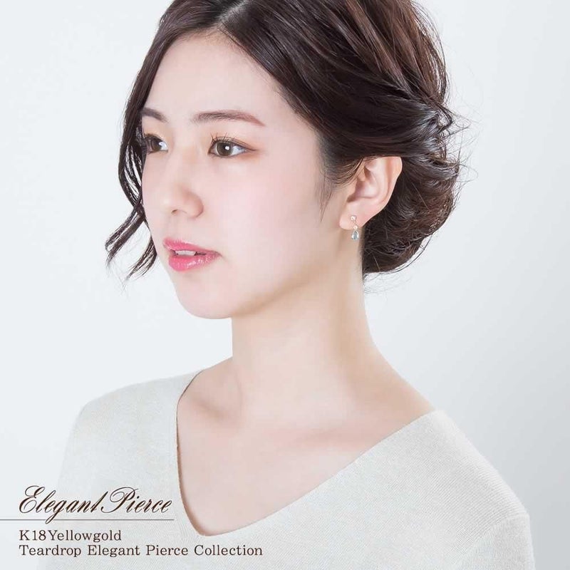 K18YG ブルートパーズ＆ホワイトトパーズ＆アクアマリン ピアス_04