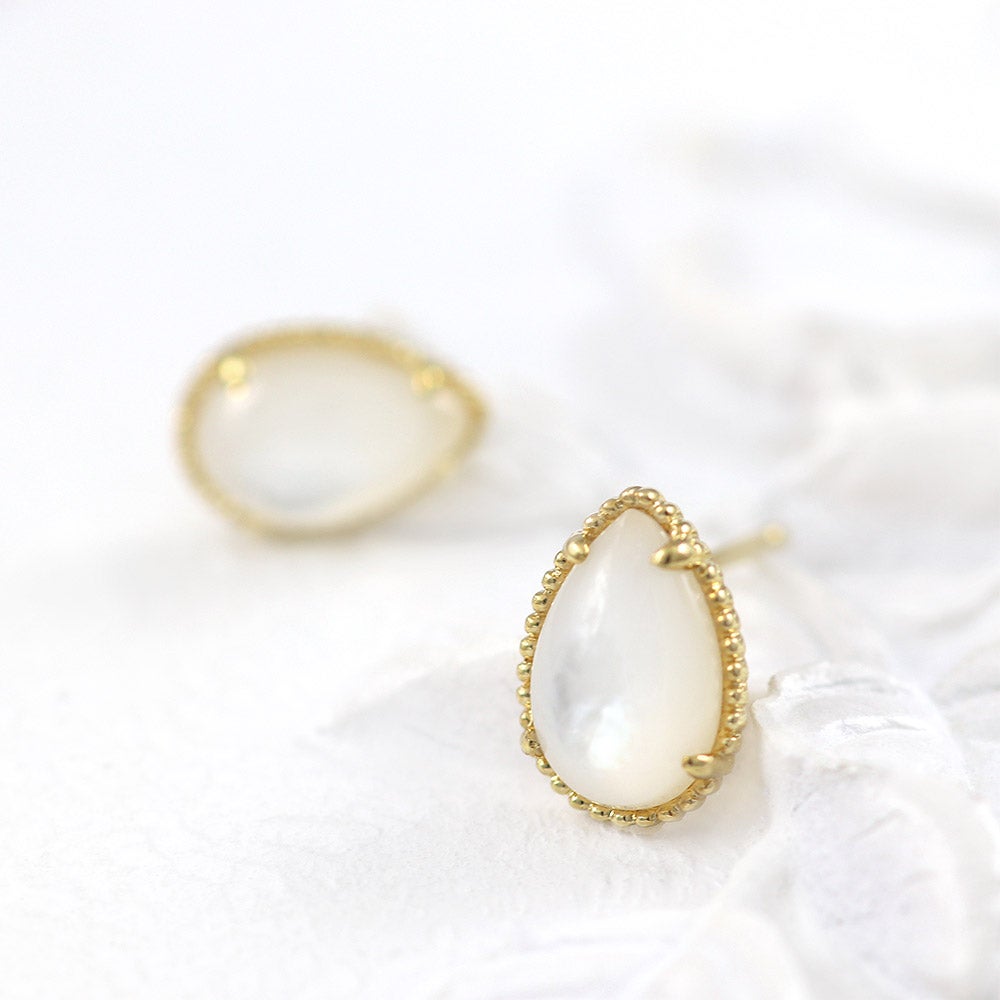 K18YG シェル ピアス_02