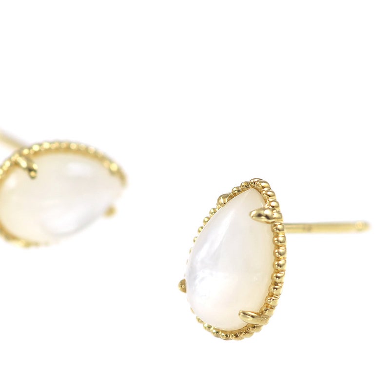 K18YG シェル ピアス_10