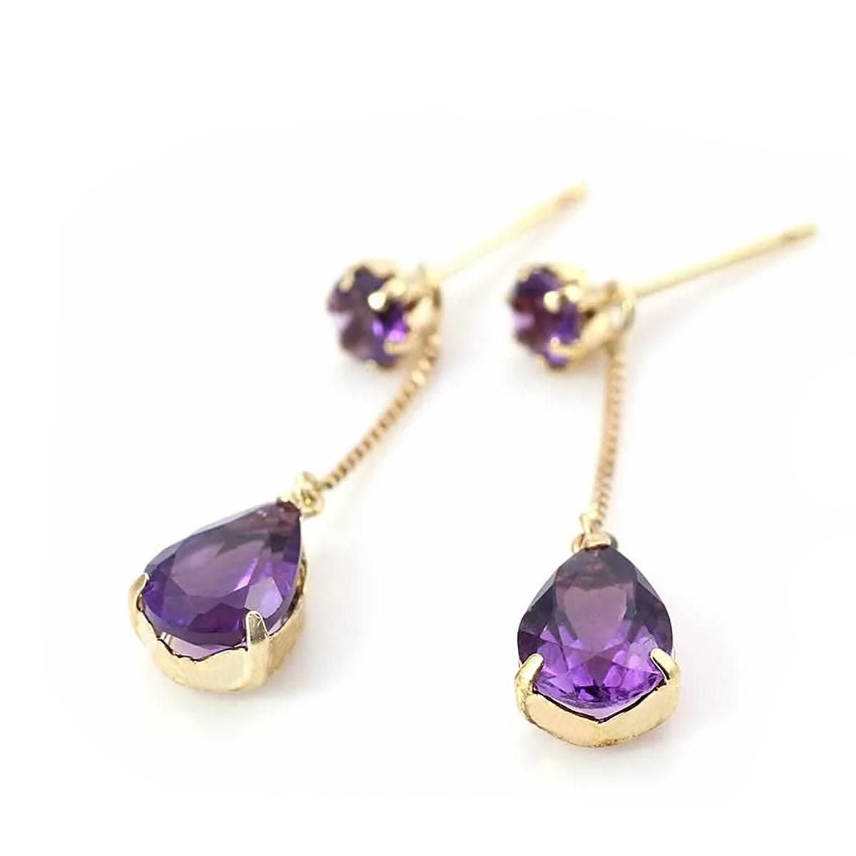 K18YG アメジスト 2way ピアス_02