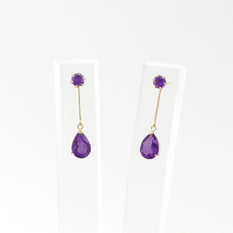 K18YG アメジスト 2way ピアス_03