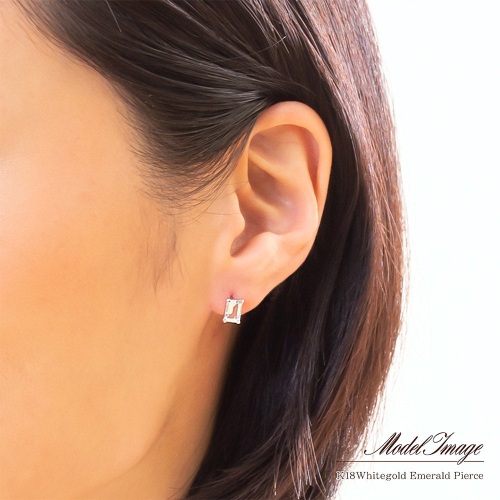 K18WG アクアマリン ピアス_05