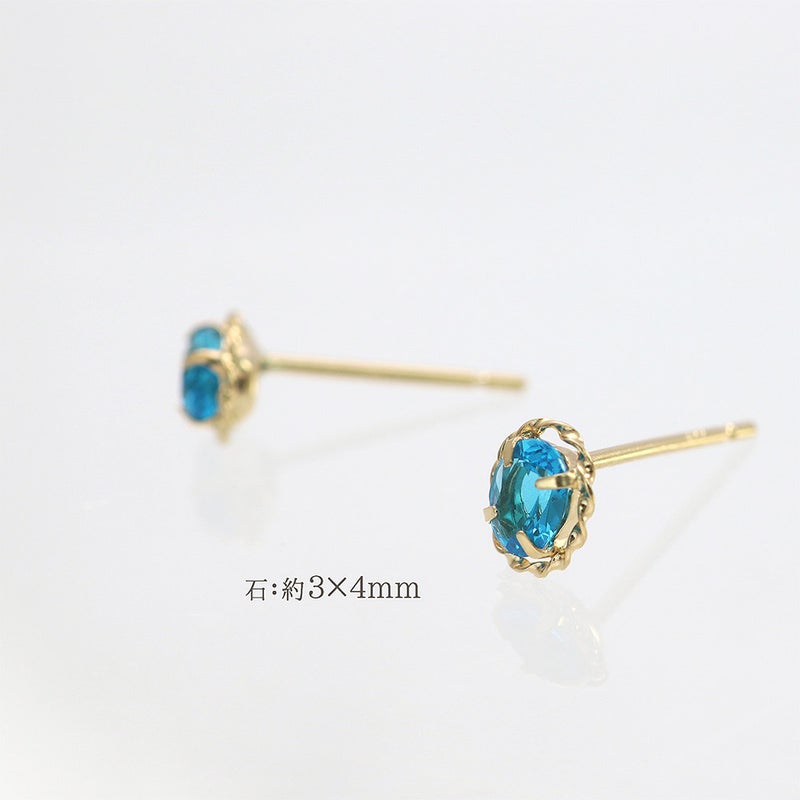 K18YG アパタイト ピアス_05