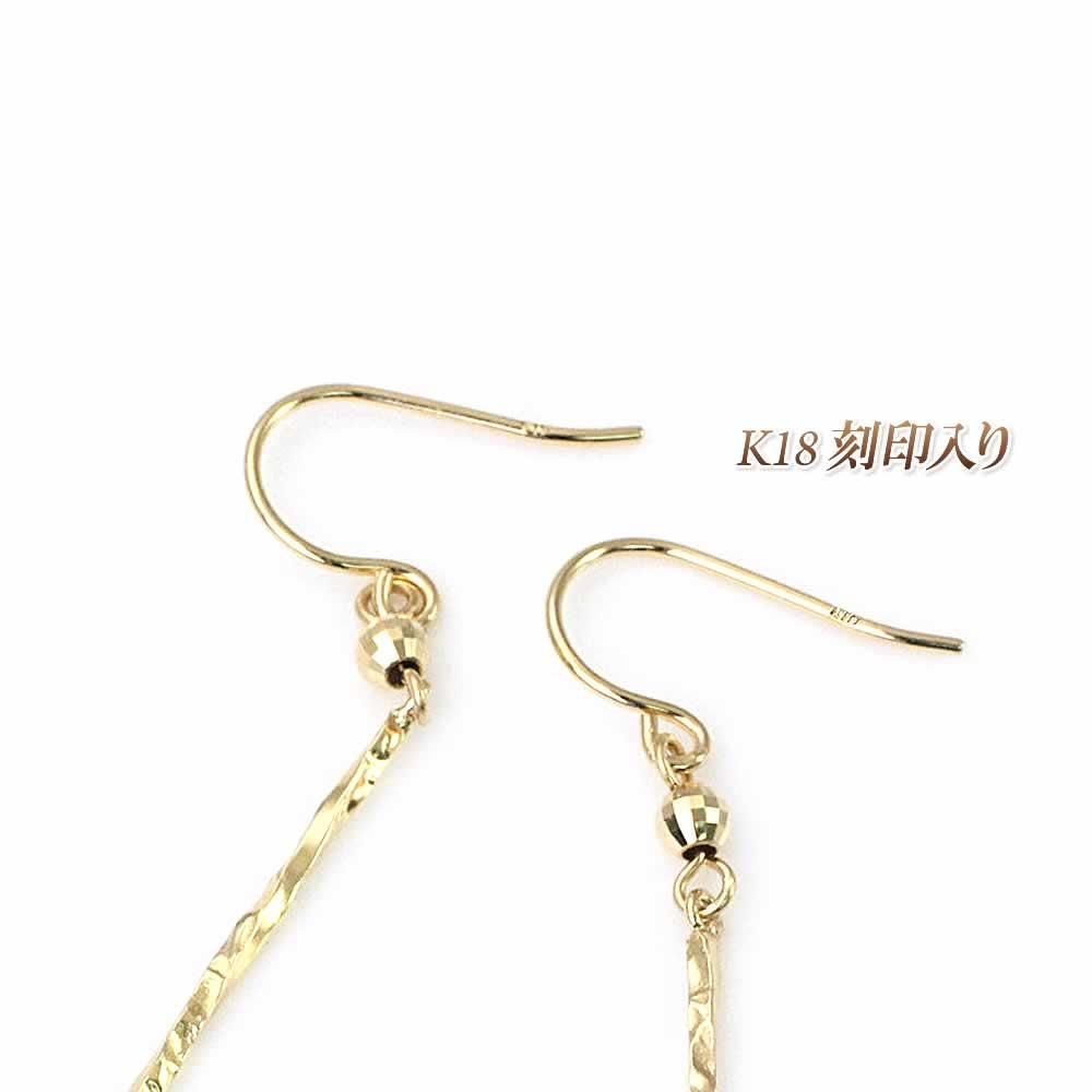 K18YG ロングフックピアス_05