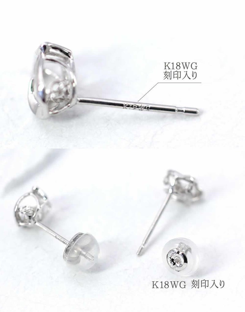 K18WG ダンシングストーン ダイヤモンド ハートピアス_05