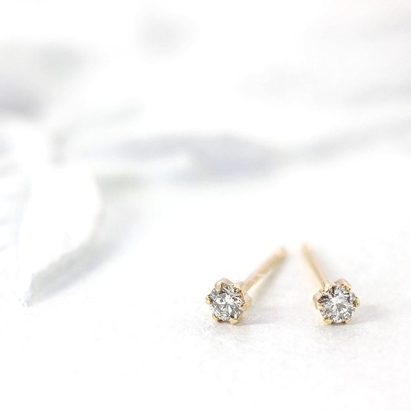 K18YG ダイヤモンド ピアス_02