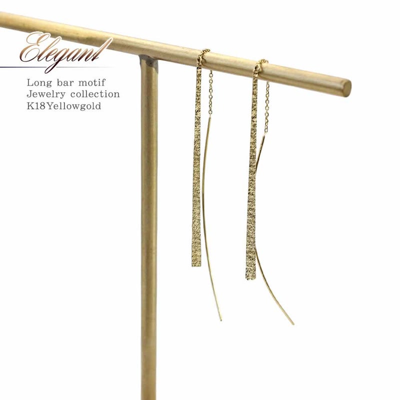 K18YG アメリカンピアス_01