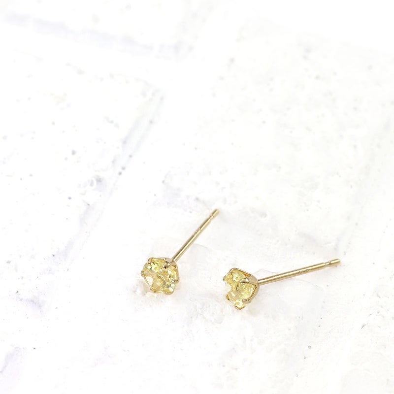 K18YG イエローベリル ピアス_03