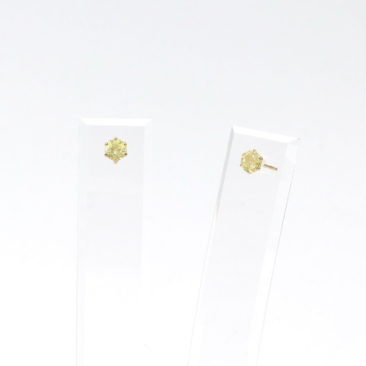 K18YG イエローベリル ピアス_09